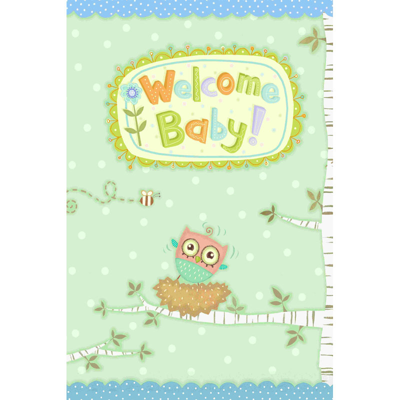 Bébé chouette I, H 36 po x l 24 po
