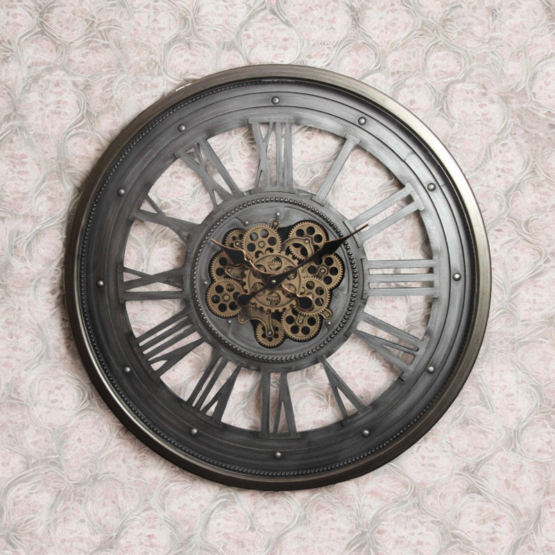 Parham Metal Wall Clock