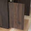 Buffets et armoires de rangement électriques, armoire de cuisine moderne en bois de noyer