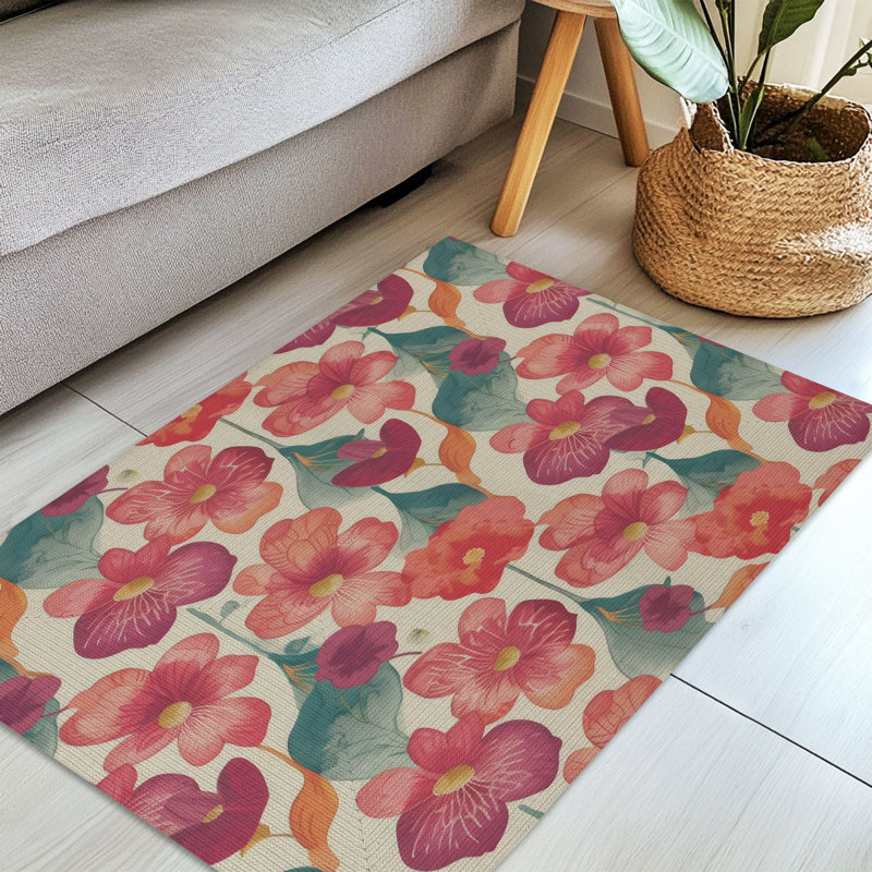 Tapis tressé Bloom Parade, Rectangulaire 3 pi x 5 pi