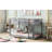 Floor Bunk Bed With Ladder-986515871