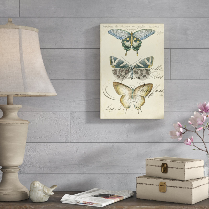 «Butterfly Ephemera IV», peinture sur toile, H 18 po x l 12 po x P 1,25 po, Toile tendue