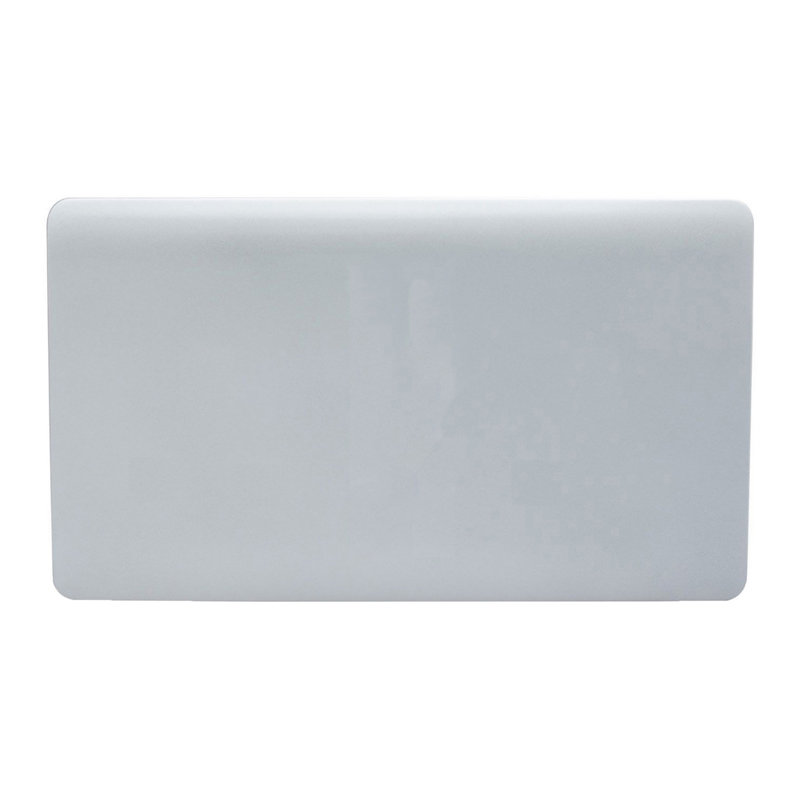 Double Blanking Plate, Gold Finish, (25Mm Back Box Required), Silver