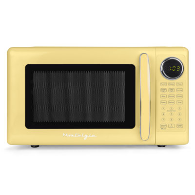 Retro 0.7 Cu Ft Microwave - Pink