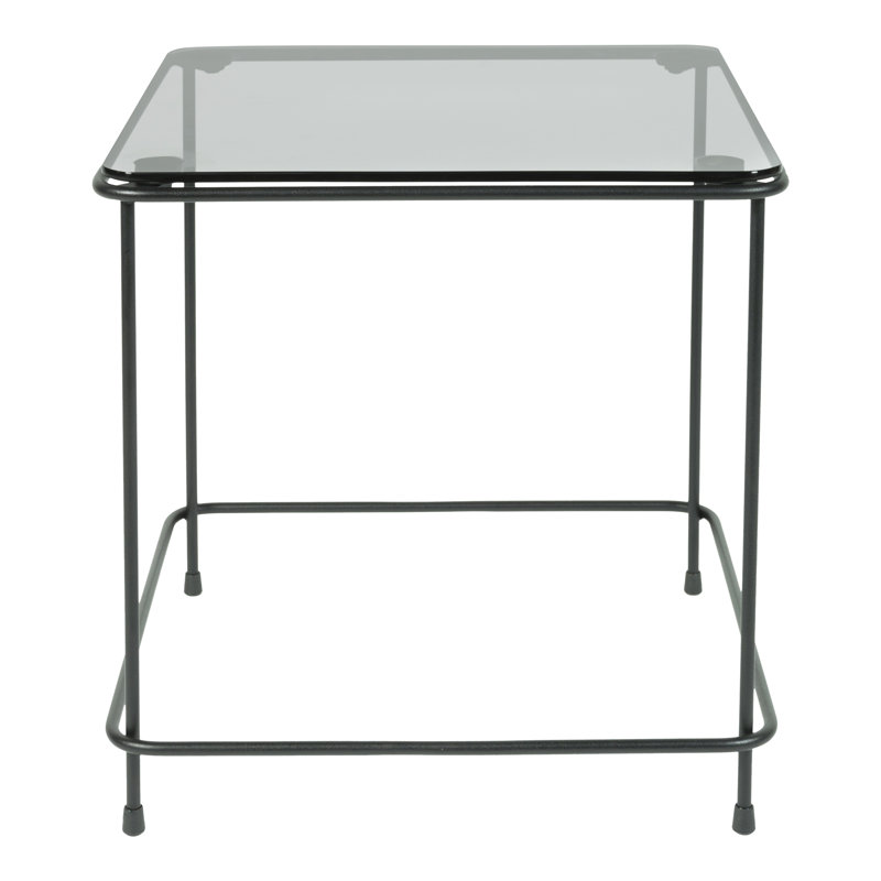 Miron Frame Coffee Table, H38 x L38 x W38cm, Smoked