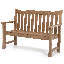 Ensemble de banc de jardin et de chaises toutes saisons, ensemble de meubles de patio 3 pièces, 2 chaises de patio et 1 banc de jardin-1762825136