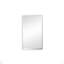 Armoire à pharmacie 15 po x 26 po avec miroir réglable et fixation murale en aluminium pour salle de bain