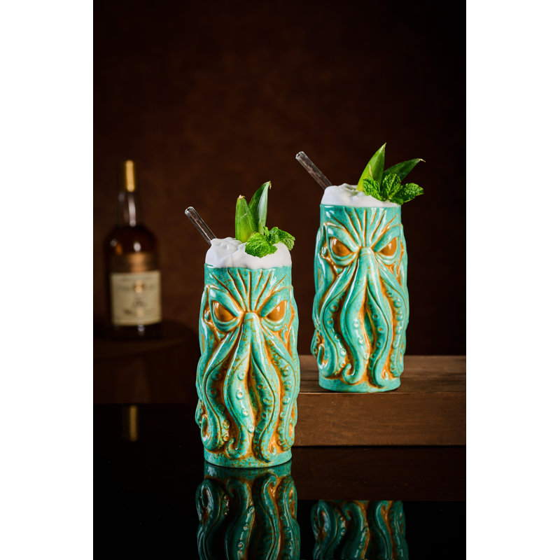 VERRE 18K KRAKEN ZOMBIE TIKI