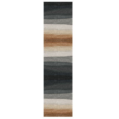 Tapis décoratif coloré en polyester tissé à la machine
