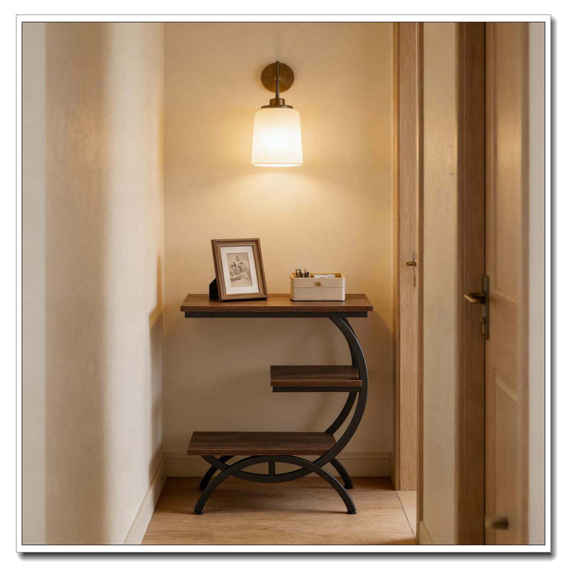 End Table,C-Shaped Side Table