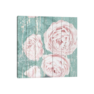 On Teal II by Kimberly Allen - Wrapped Canvas Print