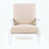Coussin beige / structure blanche sélectionné