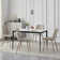 49cm H Linen Upholstered Side Chair in Beige