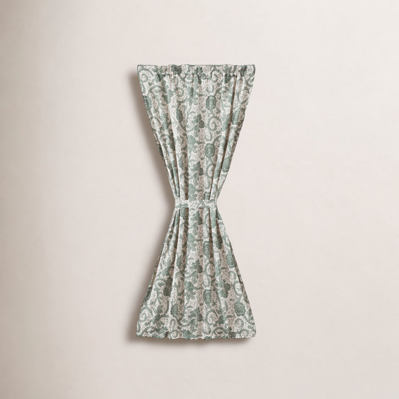 Panneau de rideau simple à passe-tringle 100% coton Cowlington, L 40 po x L 72 po