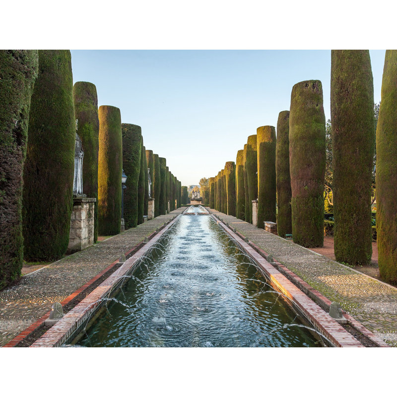 Garden Fountain Print by Thom Filicia