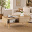 Table basse avec rangement