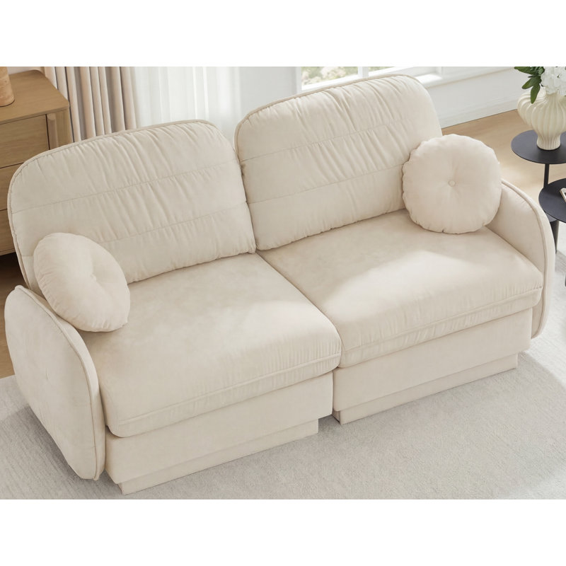 Canapé Chenille Cloud, Beige