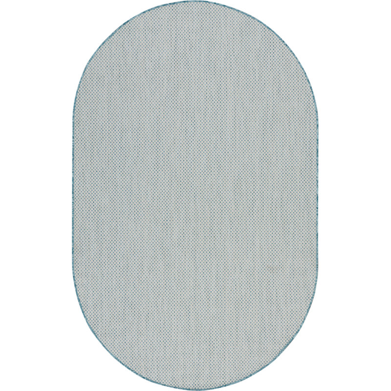 Mcdade Indoor / Outdoor Rug, Oval 5' x 8'
