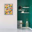 Toile épique Graffiti «Citrus» par Elizabeth Caldwell, 26 po x 34 po-1394451601