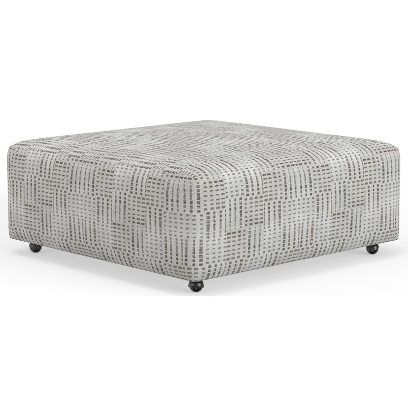 Repose-pieds cocktail Sikorski, Brun/gris/beige