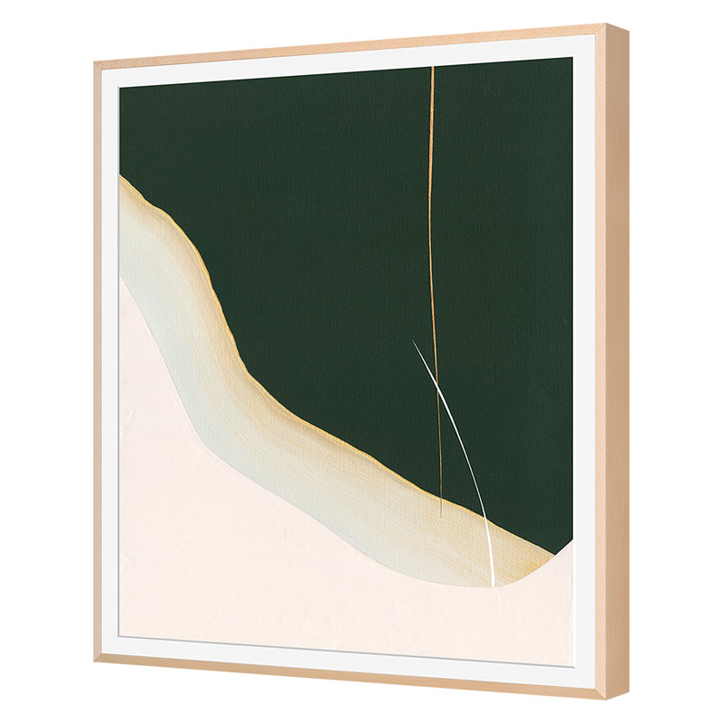 Won't You Print by Amy Stewart, 48" H x 39" W, Maple