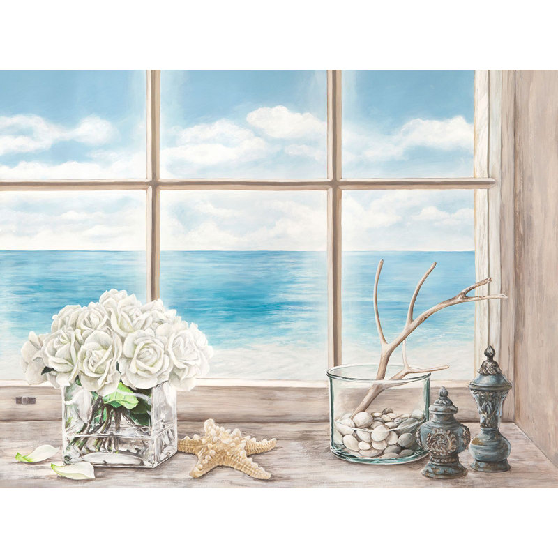 Memories of the ocean 1 Piece Wrapped Canvas Painting, 60cm H x 80cm W x 4cm D
