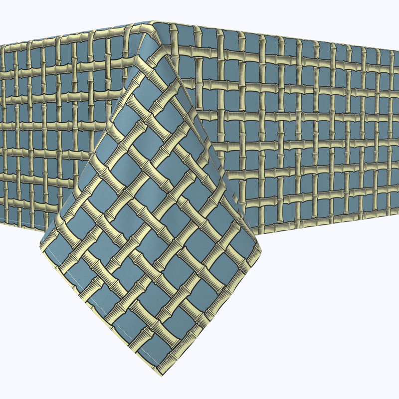 Villatoro Geometric Square Tablecloth, 90" x 90"
