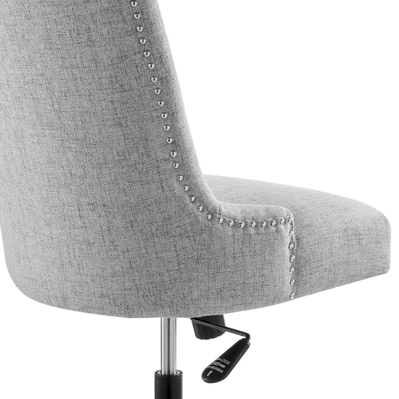 Chaise de bureau Empower Channel, Noir, Gris clair