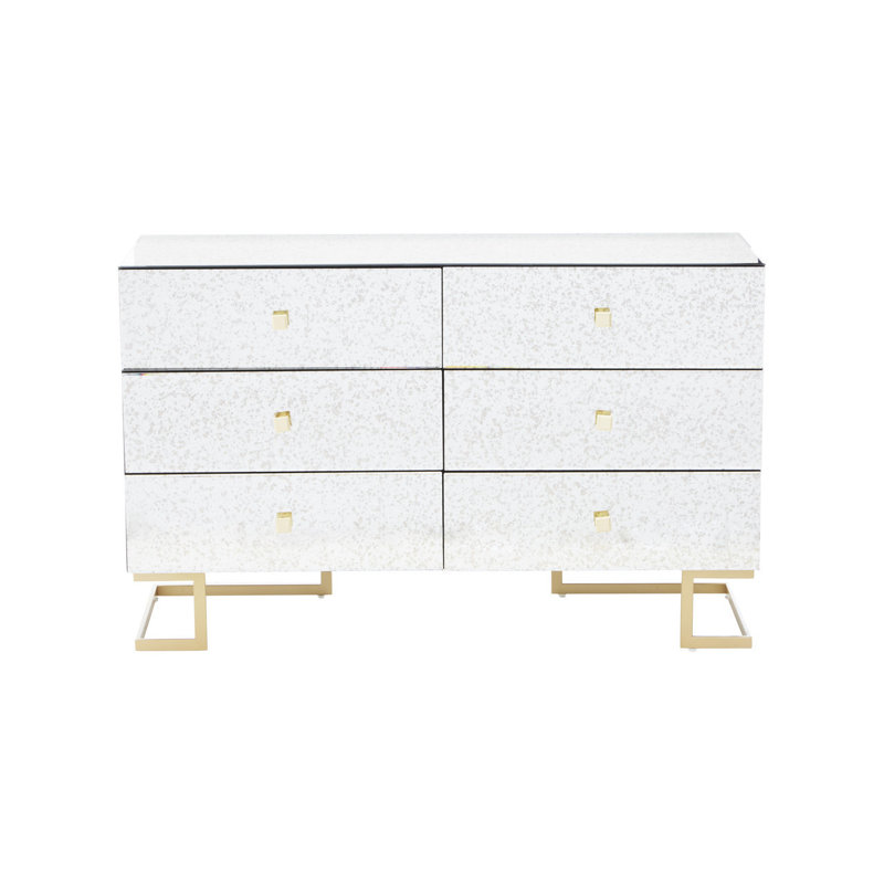 Kris 130cm W 6 - Drawer Chest of Drawers