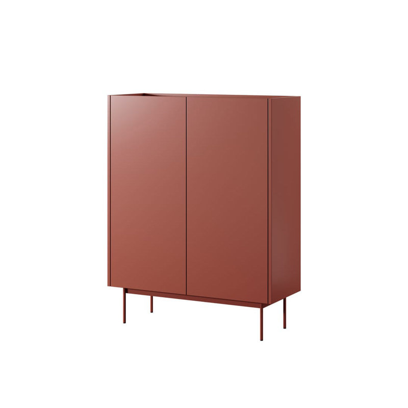 Bisso 97cm Sideboard, Red