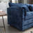 Chenille Fabric Sectional Modular Sofa with side pockets-1625843020
