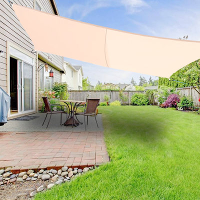 Dunnom 5m x 4m Rectangular Shade Sail