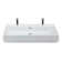 CeraStyle By Nameeks Pinto 18.3'' White Ceramic Rectangular Vessel, Wall Mount Bathroom Sink with Overflow