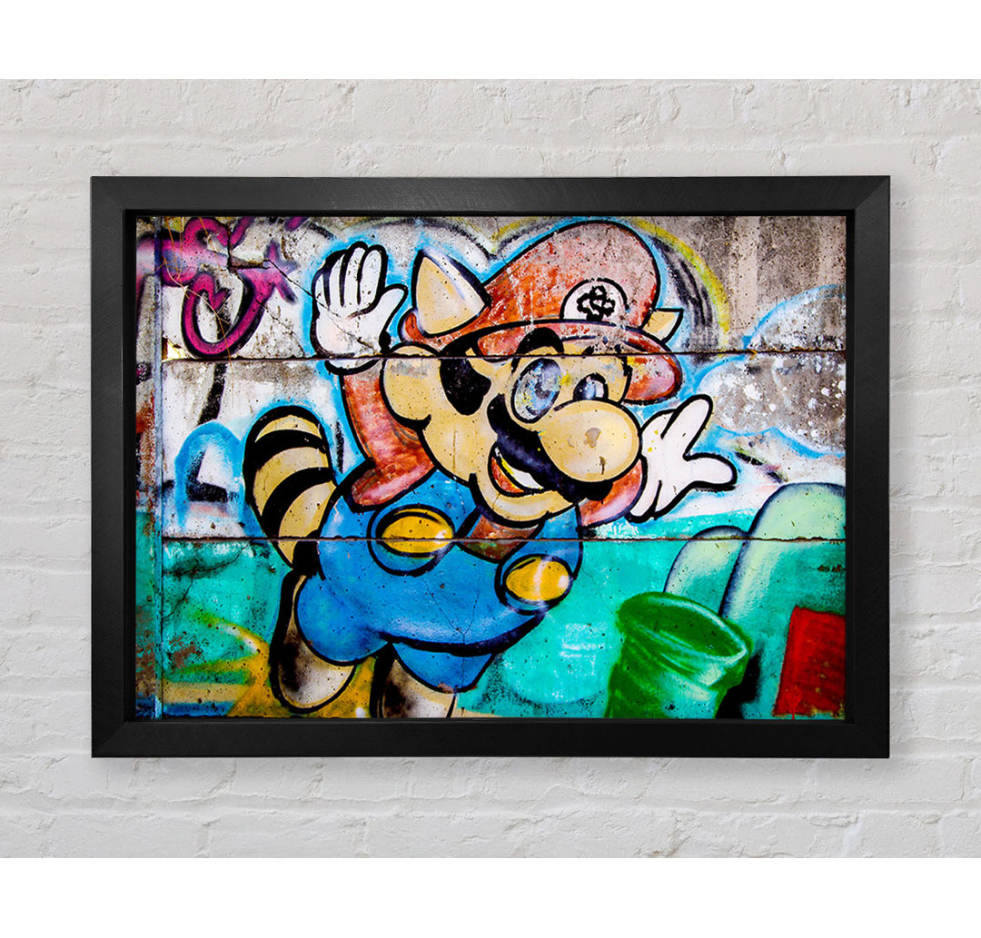 Mario Fly Gerahmter Druck Wandkunst