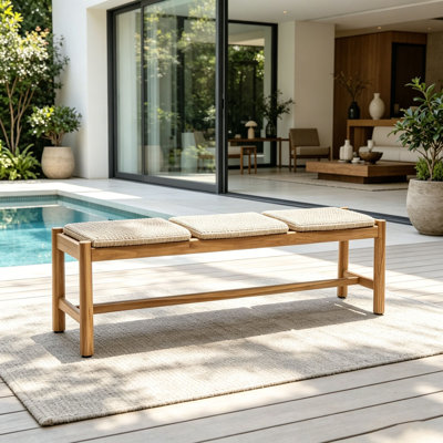 3-Seat Patio Bench