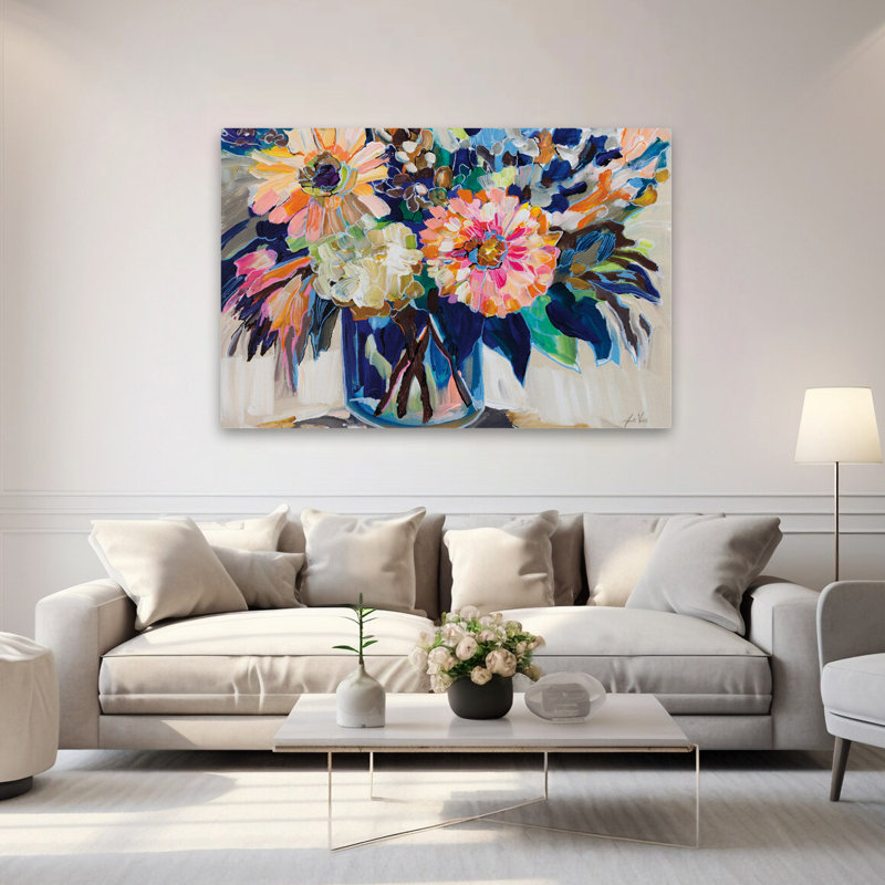 Bouquet de bouquets - récolte, H 40 po x l 60 po