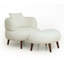 Chaises d'appoint Cloud Soft, tissu chenille 36 po, salon moderne pour la maison