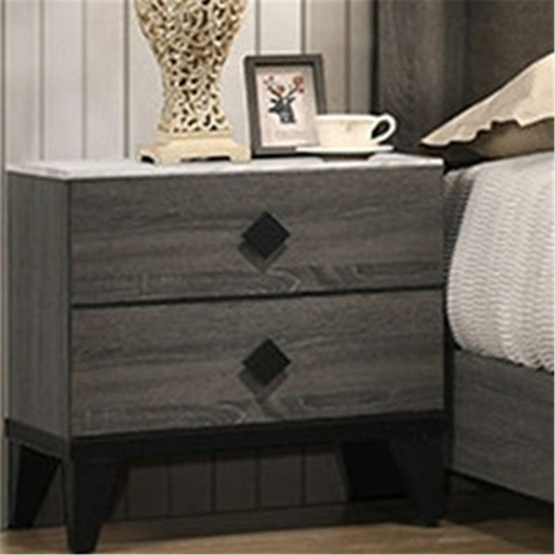 23'' W Nightstand, Gray