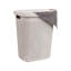  Panier à linge mince 50 L, panier à linge, couvercle, plastique-111360882-130971511