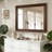 Solid Pine Wood Rectangular Wall Mirror