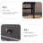 Retro Black Solid Wood Sideboard
