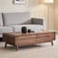 Table basse moderne et minimaliste en bois massif avec rangement-1878691932