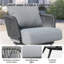 Ensemble de mobilier d'extérieur 4 pièces 4 pièces