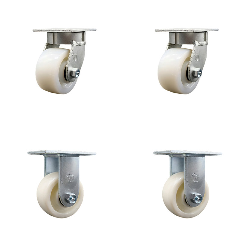 Roulettes en nylon 4 po Kingpinless