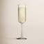 Verres à champagne à flûte à panneau 7,5 onces, ensemble de 4