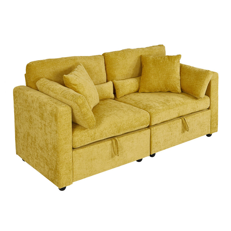 Canapé, Chenille jaune