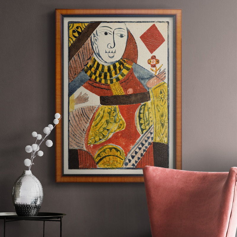 " Vintage Cards IV " Painting Print, 20" H x 16" W