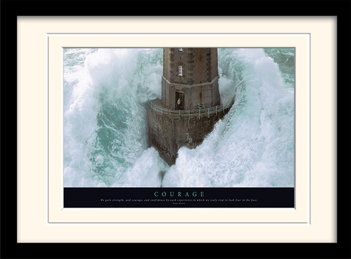 Courage - Single Picture Frame Print