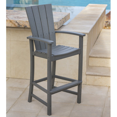 POLYWOOD Quattro Adirondack Bar Chair