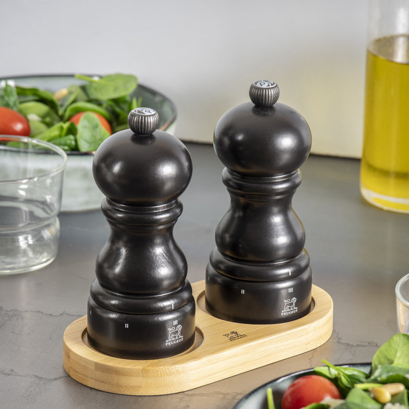 Peugeot Saveurs, Linéa Bamboo Tray for Two Mills, Natural